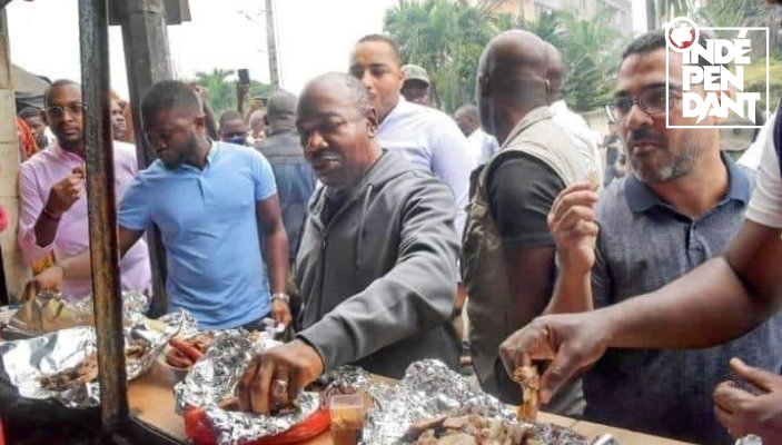 Un mangeur de coupés-coupés appelé Ali Bongo