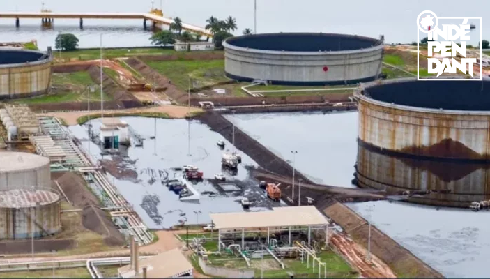Fuite de pétrole brut gabonais au Cap-Lopez&nbsp;: aucune pollution marine visible